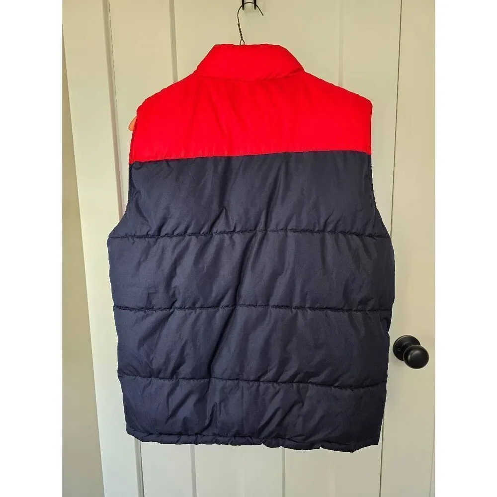 U.S. Polo Assn Vest Mens Red Blue Sz XL